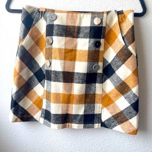 Multi colored mini shirt